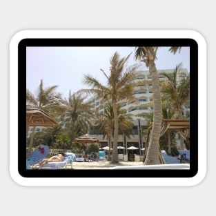 Hotel In Dubai Sticker